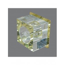 40261C/1-GY-5.3-Cl-Gl Светильник точечный золотой-прозрачный