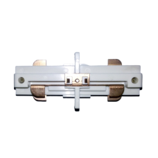 Kon I-WH-2Line Коннектор прямой белый для направляющих 2 фазы