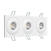 Встраиваемый светильник под сменную лампу Ledron AO1501001 SQ3 White Встраиваемый светильник под сменную лампу Ledron AO1501001 SQ3 White