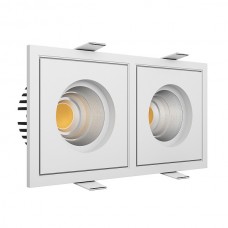 Встраиваемый светодиодный светильник Ledron BRUTAL SQ2 White