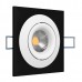 Встраиваемый  светильник под сменную лампу Ledron AO1501006 SQ White-Black