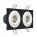 Встраиваемый  светодиодный светильник Ledron LH07SB-R SQ2 White