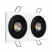 Встраиваемый  светильник под сменную лампу Ledron AO1501006 SQ2 White-Black