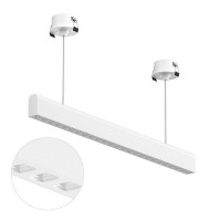 Подвесной светодиодный светильник Ledron Sagi style 585 Basic White-Black 3000K Подвесной светодиодный светильник Ledron Sagi style 585 Basic White-Black 3000K