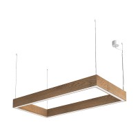 Подвесной светодиодный светильник Ledron KVADRO HL 525х1025 White 3000K Подвесной светодиодный светильник Ledron KVADRO HL 525х1025 White 3000K