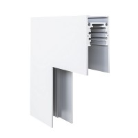 Угол накладной (вертикальный) для магнитной системы V-АВД-5356 Black Угол накладной (вертикальный) для магнитной системы V-АВД-5356 Black