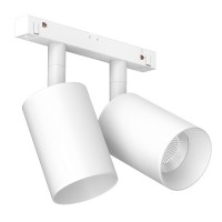 Светодиодный светильник для магнитной системы Ledron Sagi S60 Double Black 3000K Светодиодный светильник для магнитной системы Ledron Sagi S60 Double Black 3000K