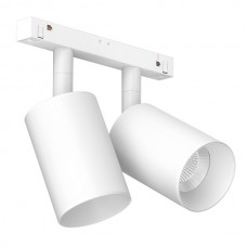 Светодиодный светильник для магнитной системы Ledron Sagi S60 Double Black 3000K