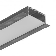 Встраиваемый профиль под шпаклевку Ledron АВД-5785 Alum