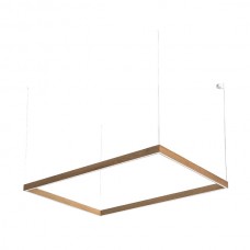 Подвесной светодиодный светильник Ledron KVADRO HL 1690х2355 Black 3000K