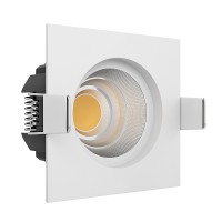 Встраиваемый светодиодный светильник Ledron BRUTAL SQ TRIAC White Встраиваемый светодиодный светильник Ledron BRUTAL SQ TRIAC White