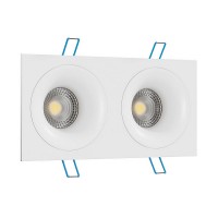 Встраиваемый светильник под сменную лампу Ledron AO1501091 SQ2 White Встраиваемый светильник под сменную лампу Ledron AO1501091 SQ2 White