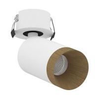 Встраиваемый светодиодный светильник Ledron SAGITONY R Basic S60 Wooden White Встраиваемый светодиодный светильник Ledron SAGITONY R Basic S60 Wooden White