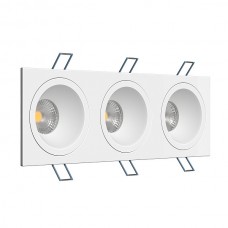 Встраиваемый светильник под сменную лампу Ledron AO1501009 SQ3 White Встраиваемый светильник под сменную лампу Ledron AO1501009 SQ3 White