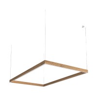 Подвесной светодиодный светильник Ledron KVADRO Basic 1525х2525 White 3000K Подвесной светодиодный светильник Ledron KVADRO Basic 1525х2525 White 3000K