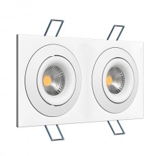 Встраиваемый светильник под сменную лампу Ledron AO1501005 SQ2 White Встраиваемый светильник под сменную лампу Ledron AO1501005 SQ2 White