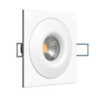 Встраиваемый светильник под сменную лампу Ledron AO1501002 SQ White-Black Встраиваемый светильник под сменную лампу Ledron AO1501002 SQ White-Black