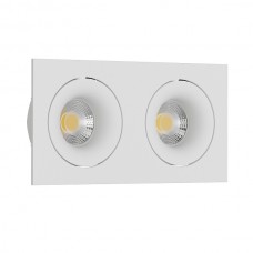 Встраиваемый  светильник под сменную лампу Ledron DE200 Black