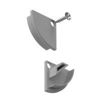 Комплект заглушек для углового профиля 1515-Z Alum Комплект заглушек для углового профиля 1515-Z Alum