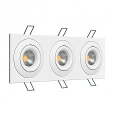 Встраиваемый светильник под сменную лампу Ledron AO1501005 SQ3 White Встраиваемый светильник под сменную лампу Ledron AO1501005 SQ3 White