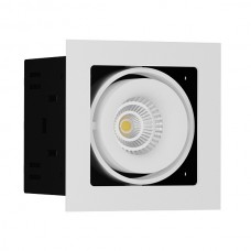 Встраиваемый  светодиодный светильник Ledron ON-201-9W White-Black