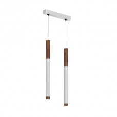 Подвесной (накладной) светодиодный светильник Ledron SAGITONY E2 T40 Wooden 200 Black