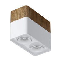 Накладной светодиодный светильник Ledron TUBING 2 Wooden 60 Black-White Накладной светодиодный светильник Ledron TUBING 2 Wooden 60 Black-White