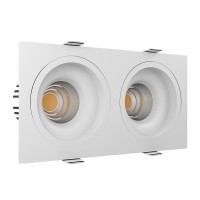 Встраиваемый светодиодный светильник Ledron LEVEL SQ2 White-Gold Встраиваемый светодиодный светильник Ledron LEVEL SQ2 White-Gold