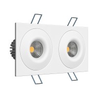Встраиваемый светодиодный светильник Ledron LH07S-R SQ2 Black-White Встраиваемый светодиодный светильник Ledron LH07S-R SQ2 Black-White