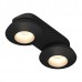 Накладной  светодиодный светильник Ledron KRIS SLIM 2 White-Black
