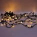 Гирлянда (Нить) ALEDUS, 220 В, 10/1 м, черный провод, теплый белый, без мерцания