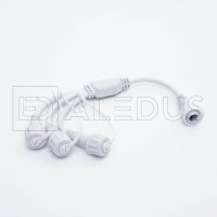 Разветвитель ALEDUS 1-3, 2Pin, белый Разветвитель ALEDUS 1-3, 2Pin, белый